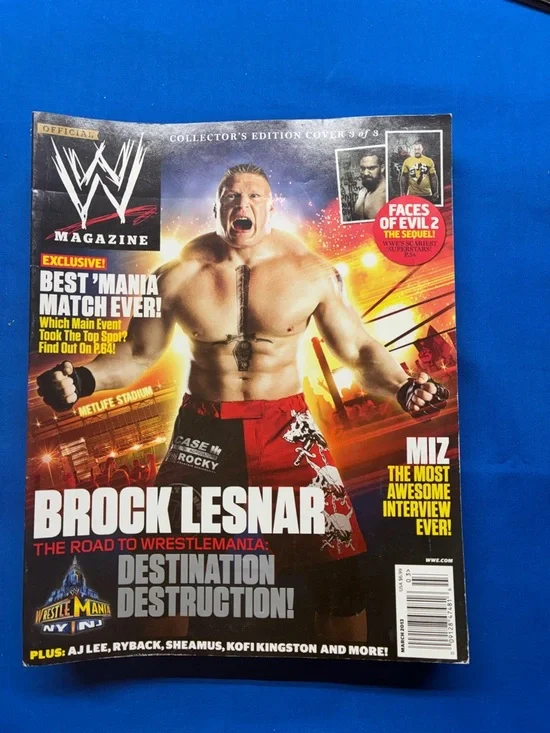 WWE magazines from 2013 the whole set - Picture 3 of 12
